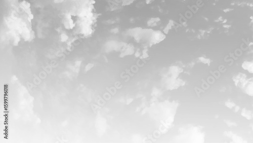 A gray sky with clouds. white cloud natural texture for background