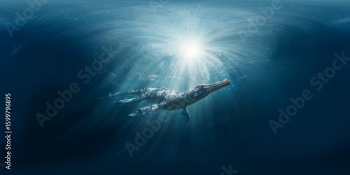 The Liopleurodon 8K VR 360 Equirectangular Spherical Panorama