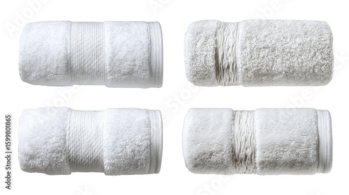 Luxurious soft towels folded neatly on a dark background for ultimate comfort and absorbency.