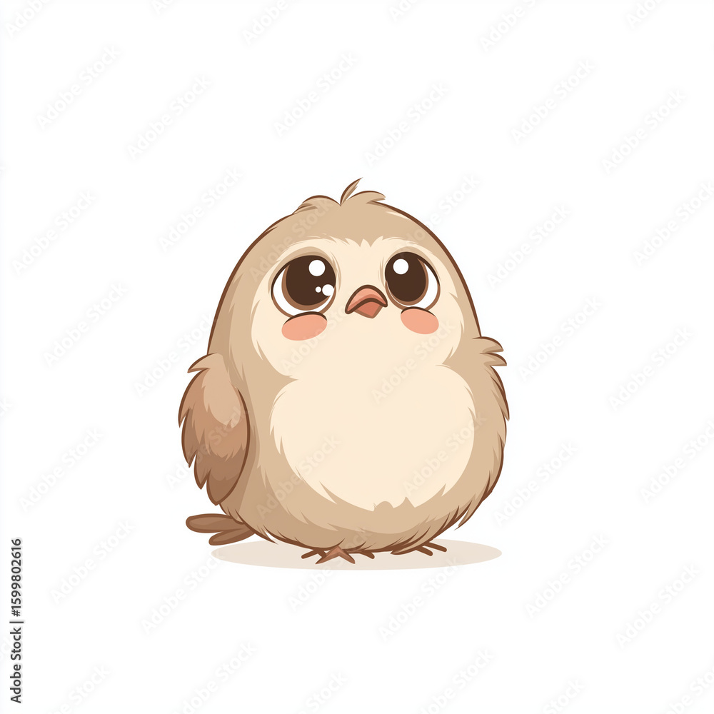 Obraz premium cute little sparrow