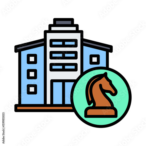 Corporate Strategy Icon
