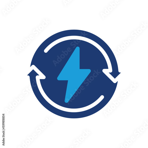Free Download energy colored icon vector design good for web or mobile app - GFXLoad