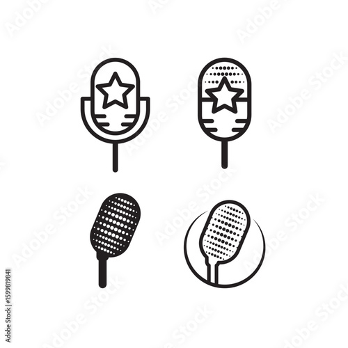 Microphone and star