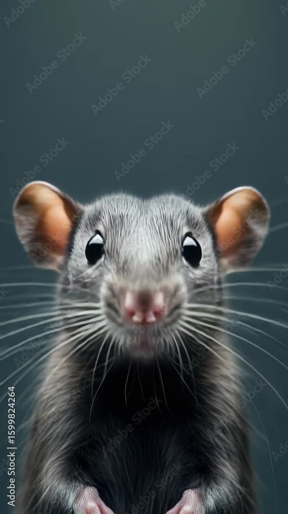 Curious Rat Investigates Camera Curious Rat Investigates Camera