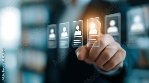 Selecting the best candidate from a digital talent pool