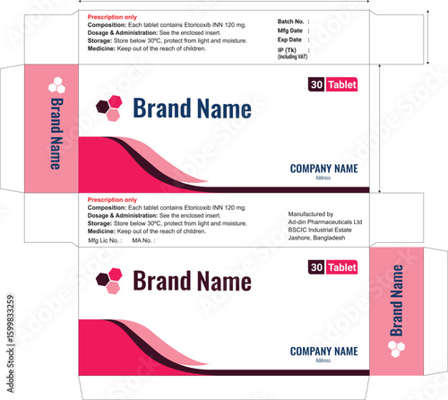 Drug Carton Design for Tablets