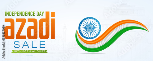 India Independence Day Banner. 15th August, 79 years of. Indian Independence Day Sale, 15 August Sale. Poster. Sale. offer. and. Web Banner.
