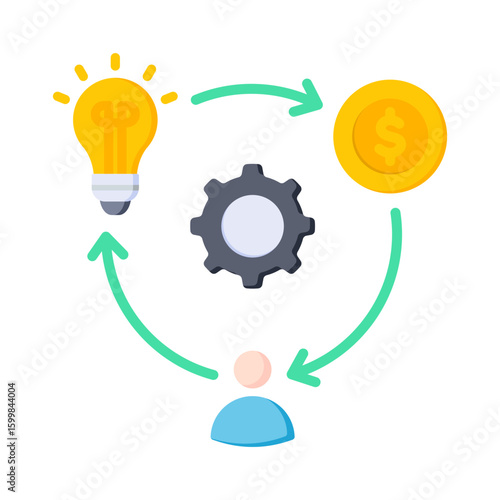 Business Model Icon

