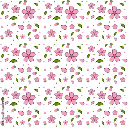 Wallpaper Mural pattern cherry blossom Torontodigital.ca
