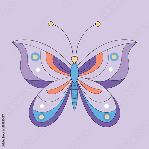butterfly on isolate background 