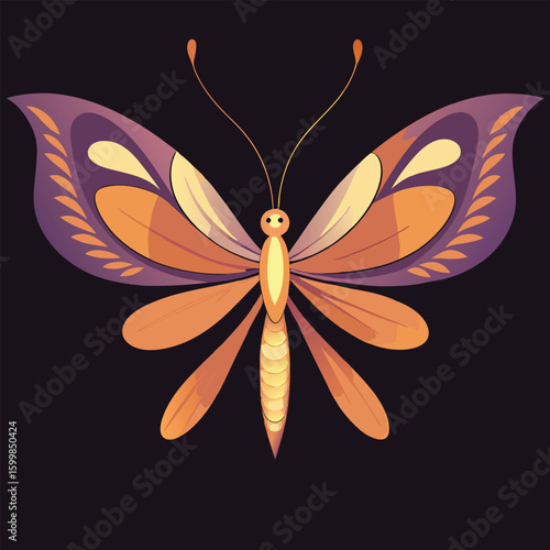 butterfly on isolate background 