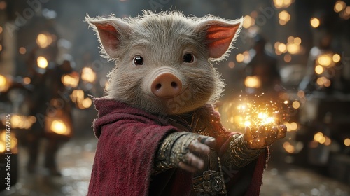 The Magical Pig: A Whimsical Journey into a Fantasy Realm
