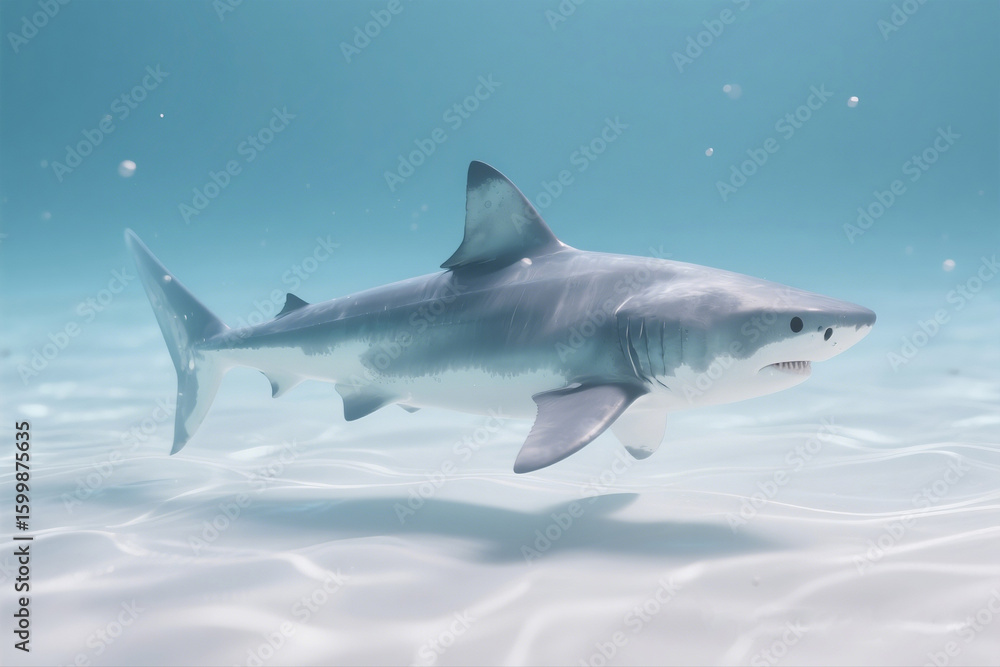 Fototapeta premium Underwater Shark