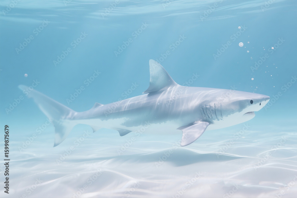 Fototapeta premium Shark Mist Drift