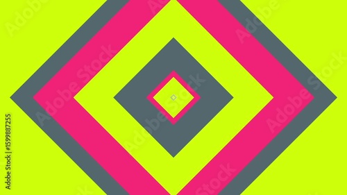 4K Animated Background - Many Kind of Shapes