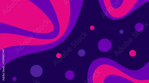 4K Animated Background - Many Kind of Shapes