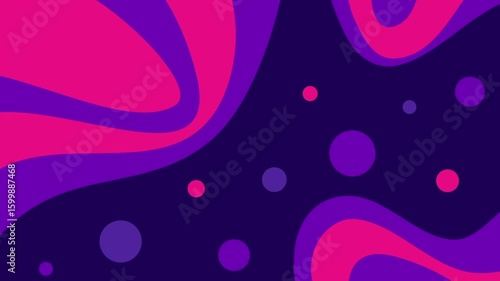 4K Animated Background - Many Kind of Shapes