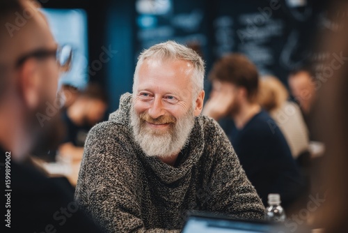 Engaging conversation among friends in a cozy setting during an afternoon gathering