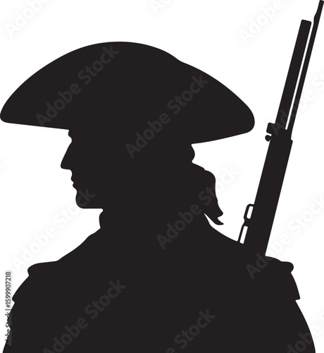 Colonial Soldier with Musket
