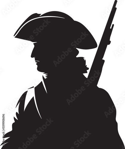 Colonial Soldier with Musket