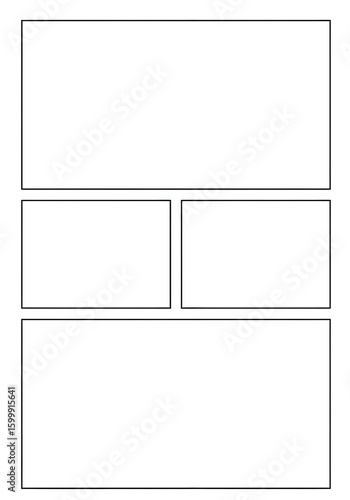 Comic Panel Layout 4