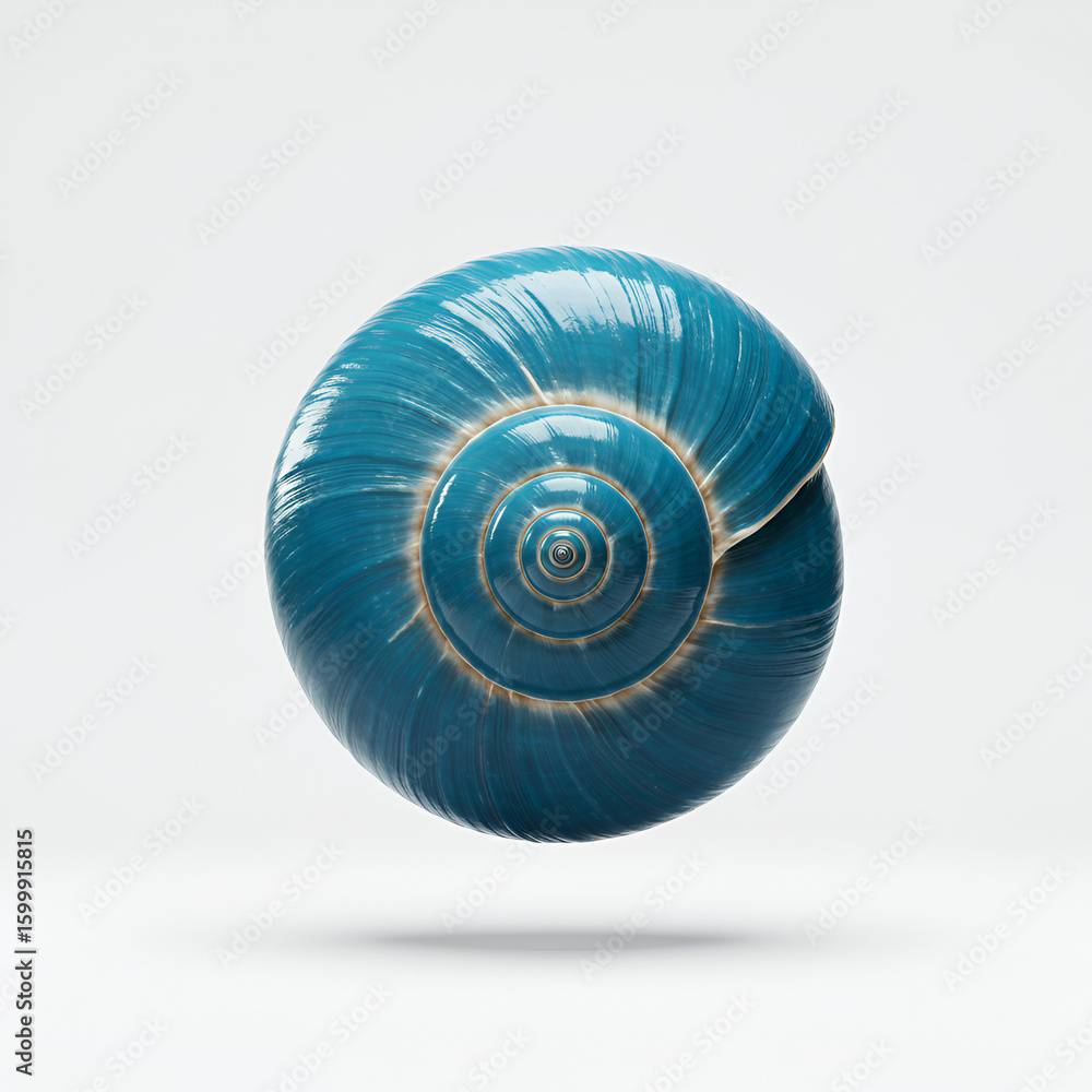Obraz premium spiral nautilus shell