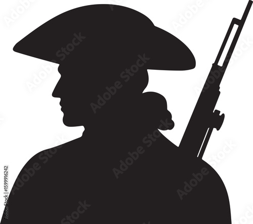 Colonial Soldier with Musket