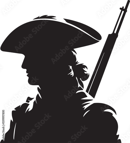 Colonial Soldier with Musket