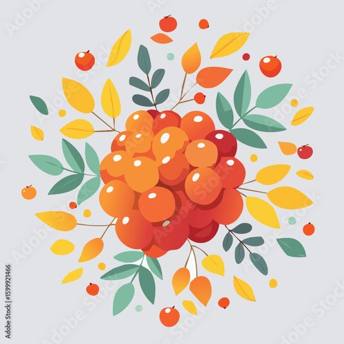 Rowanberry Poodle in a surreal polygonal form glowing with vivid gradients and layered shapes.