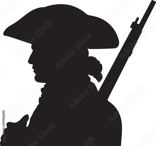 Colonial Soldier with Musket
