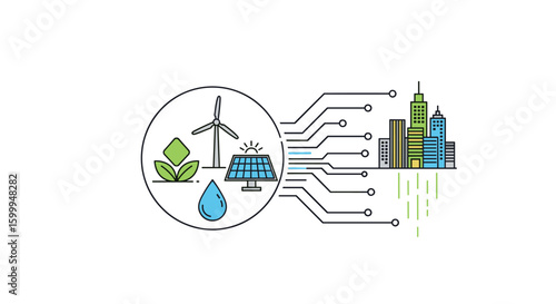 Harnessing renewable energy sources for sustainable urban development and smart city integration
