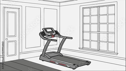 Treadmill workout machine for home gym fitness cardio exercise equipment training running indoor exercise 100