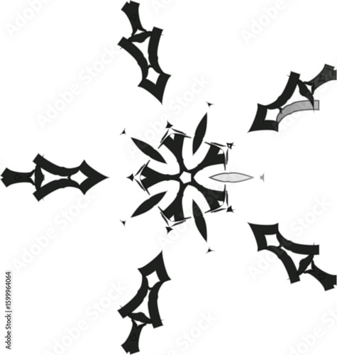 abstract star