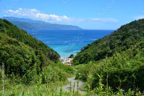 夏の下田・九十浜海岸