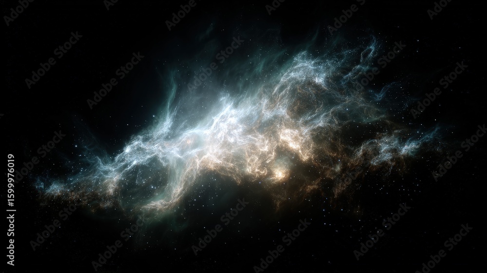 Fototapeta premium Colorful Nebula In Deep Space