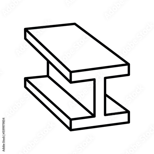 Steel Icon – Modern Industrial Symbol