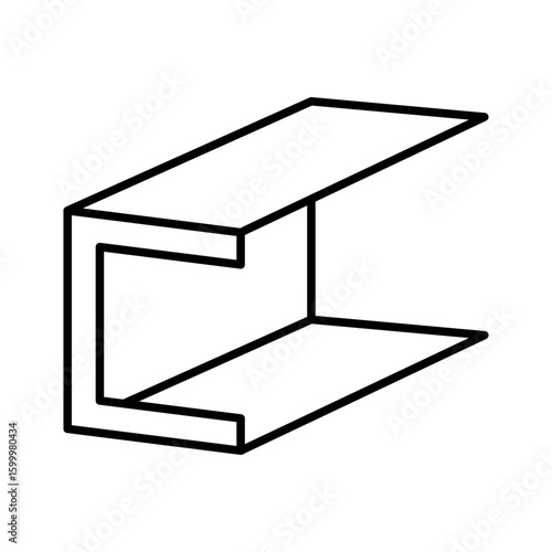 Steel Icon – Modern Industrial Symbol
