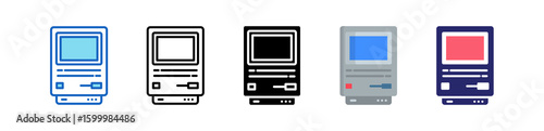 Macintosh Multiple Style Icon Set Collection.  