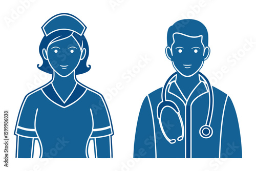 
Health & Wellness Silhouette Vector Collection – Fitness, Mental Health, Self-Care, and Medical Concepts