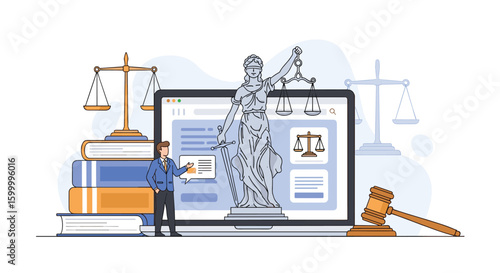 Navigating digital legal landscapes understanding online justice systems and evolving judicial processes