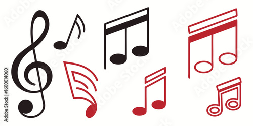 treble clef and notes