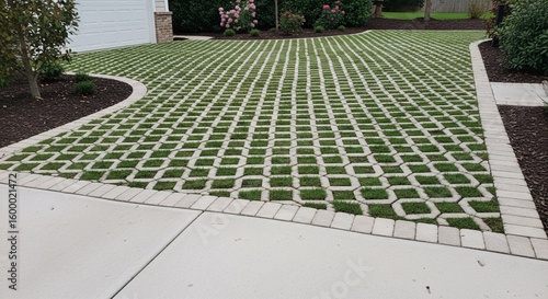 Permeable pavers driveway design ideas for eco friendly landscaping and sustainable home improvement project