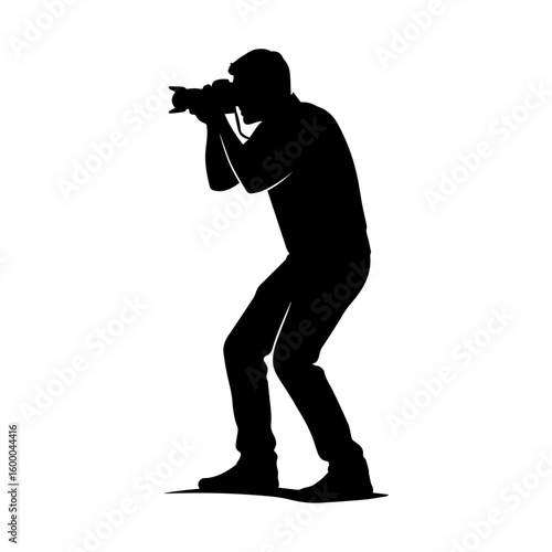 Photographer Taking a Picture – Photography Vector Art