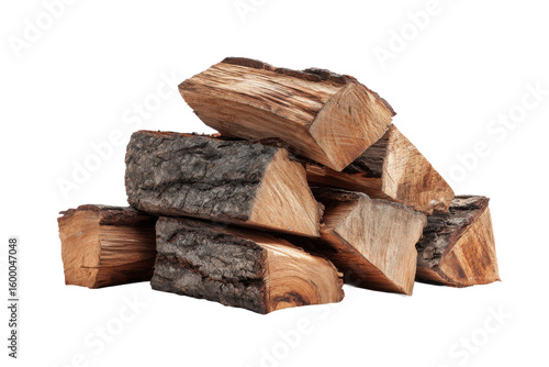 Wallpaper Mural Stacked firewood in natural setting woodpile rustic concept. Isolated on transparent background, png. Torontodigital.ca