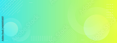 Modern green and yellow gradient abstract background.