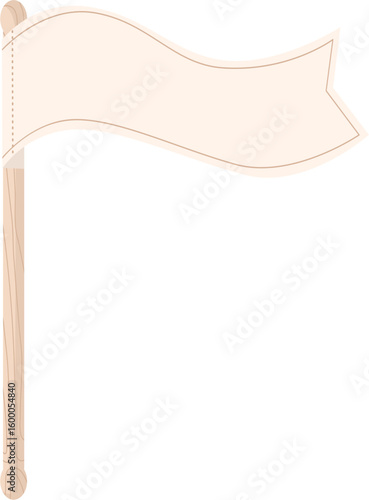 Pennant Flag Illustration