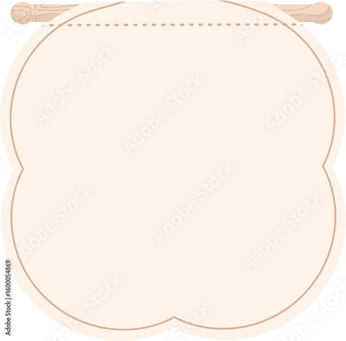 Pennant Flag Illustration