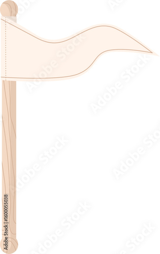 Pennant Flag Illustration