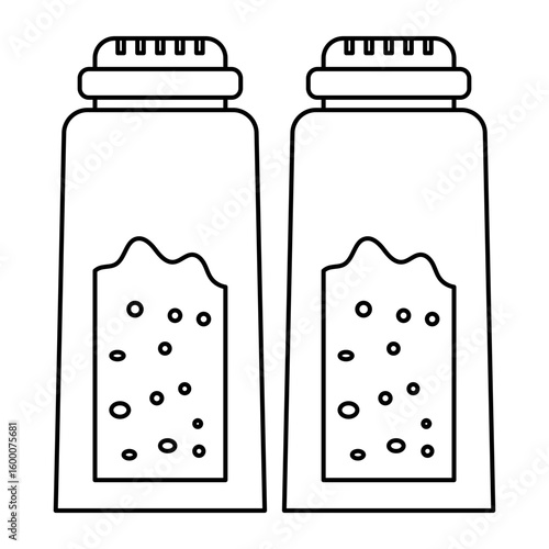 Set Vector Line Icons of Restaurant. Food and drink. Outline Symbol Collection

