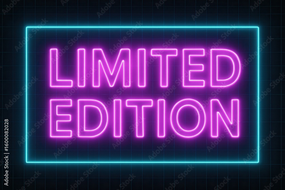 Obraz premium Neon sign displaying 